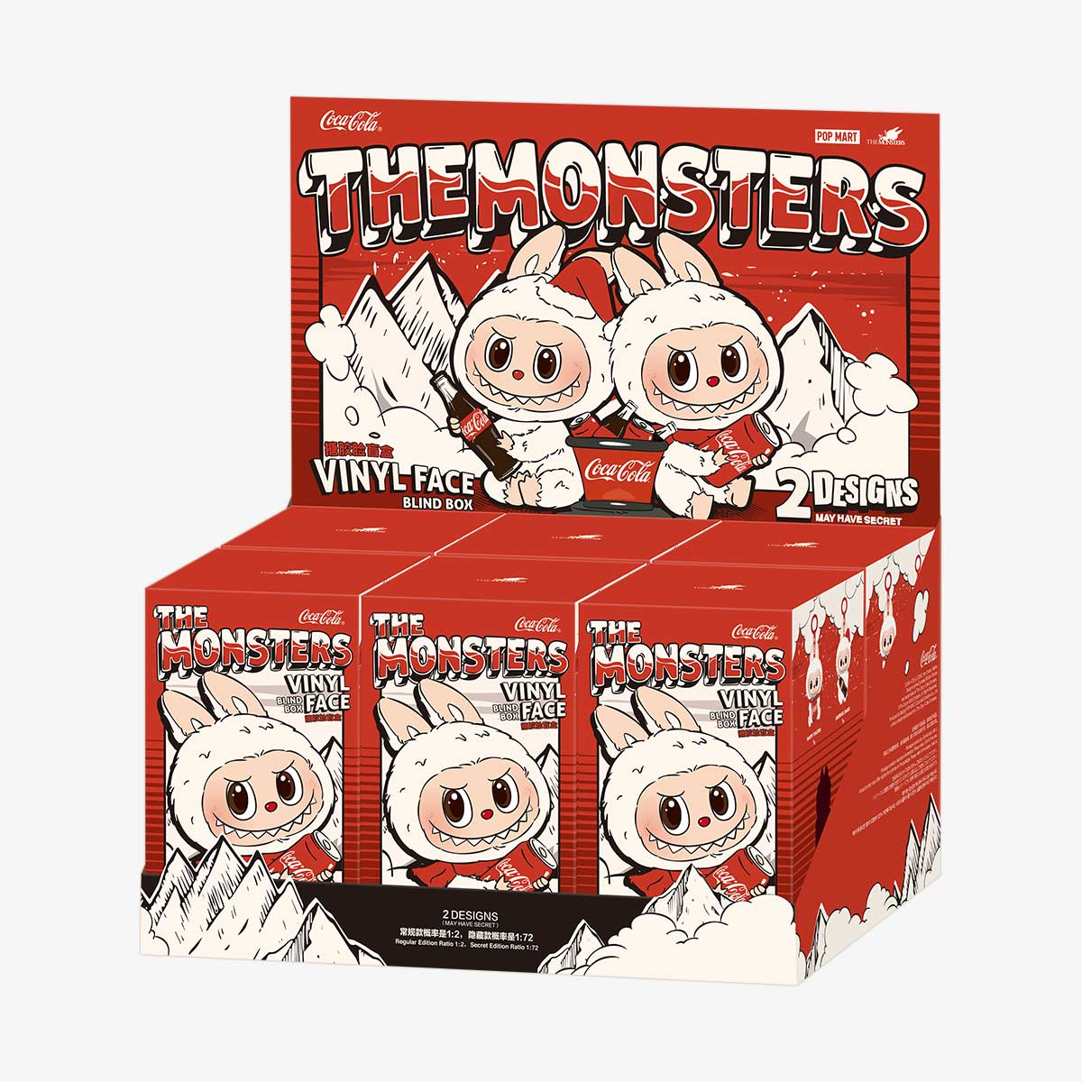 Labubu THE MONSTERS COCA-COLA SERIES-Vinyl Face Blind Box MaMasquishy