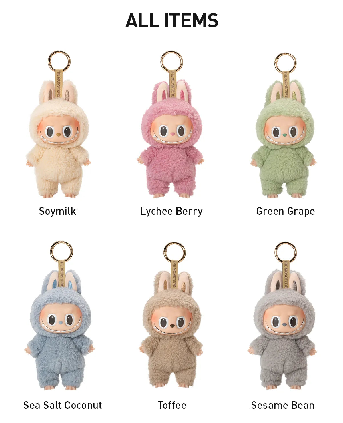 Labubu V1 The Monsters Exciting Macaron Series Plush Pendant Blind Box MaMasquishy