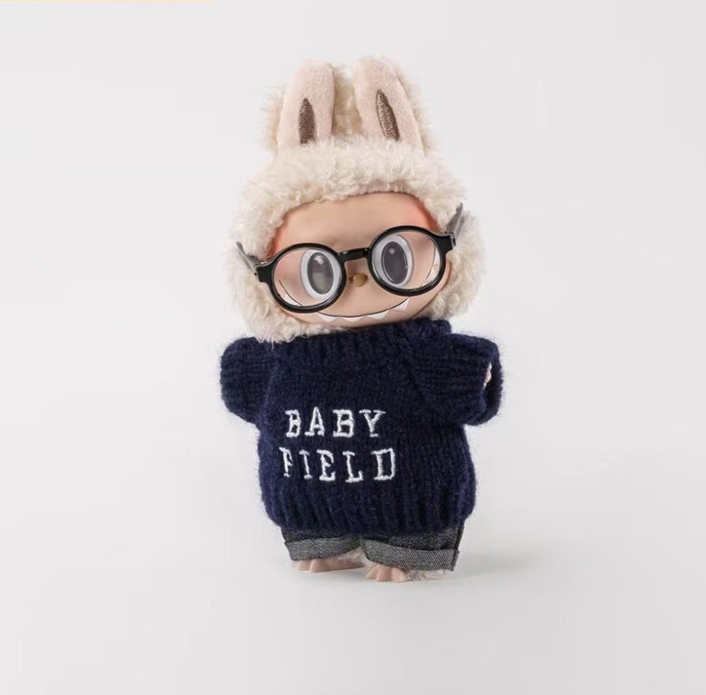 Labubu Custom |embroidered sweater
