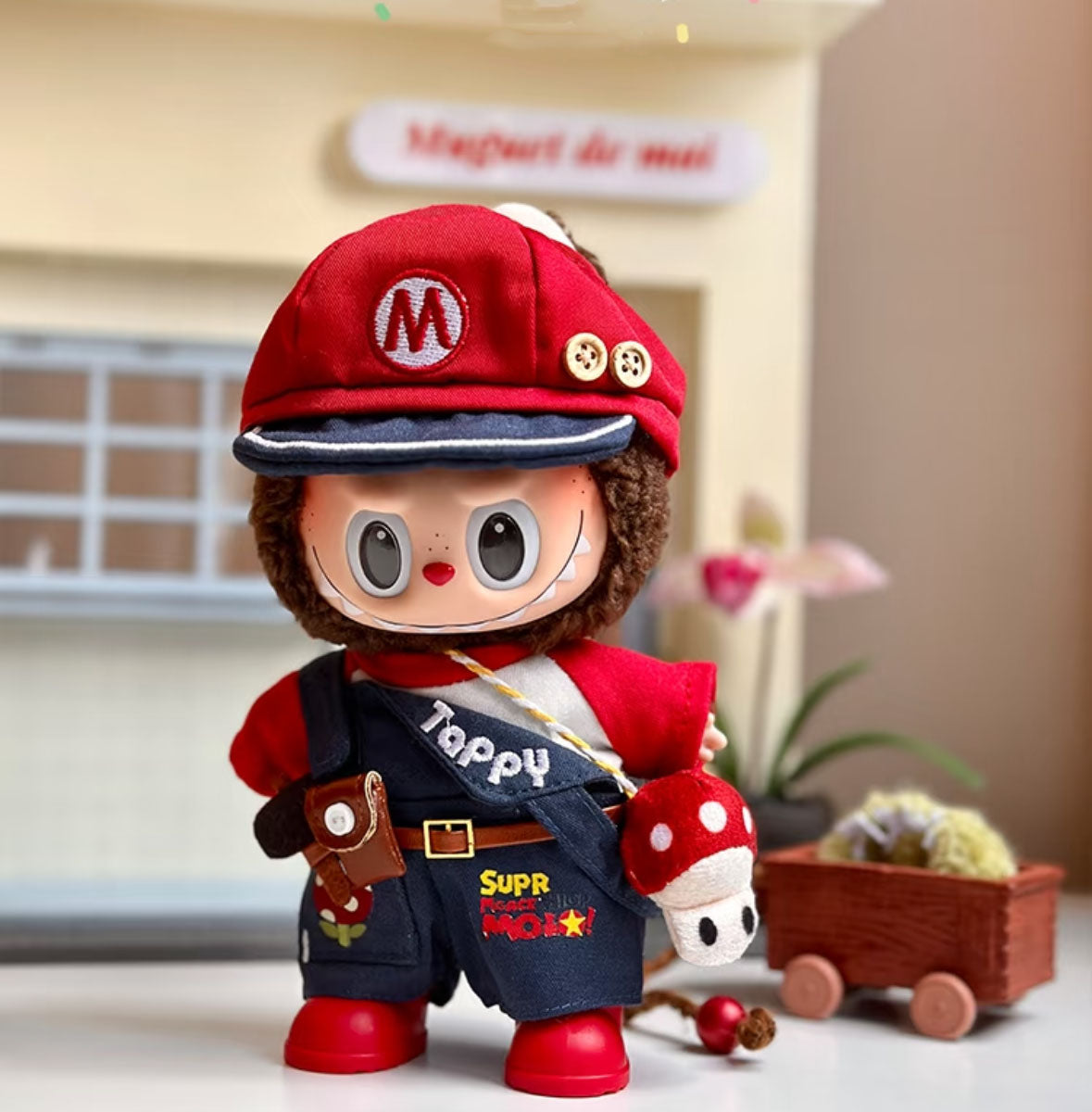 Labubu Custom |Italian Plumber's Tool Kit