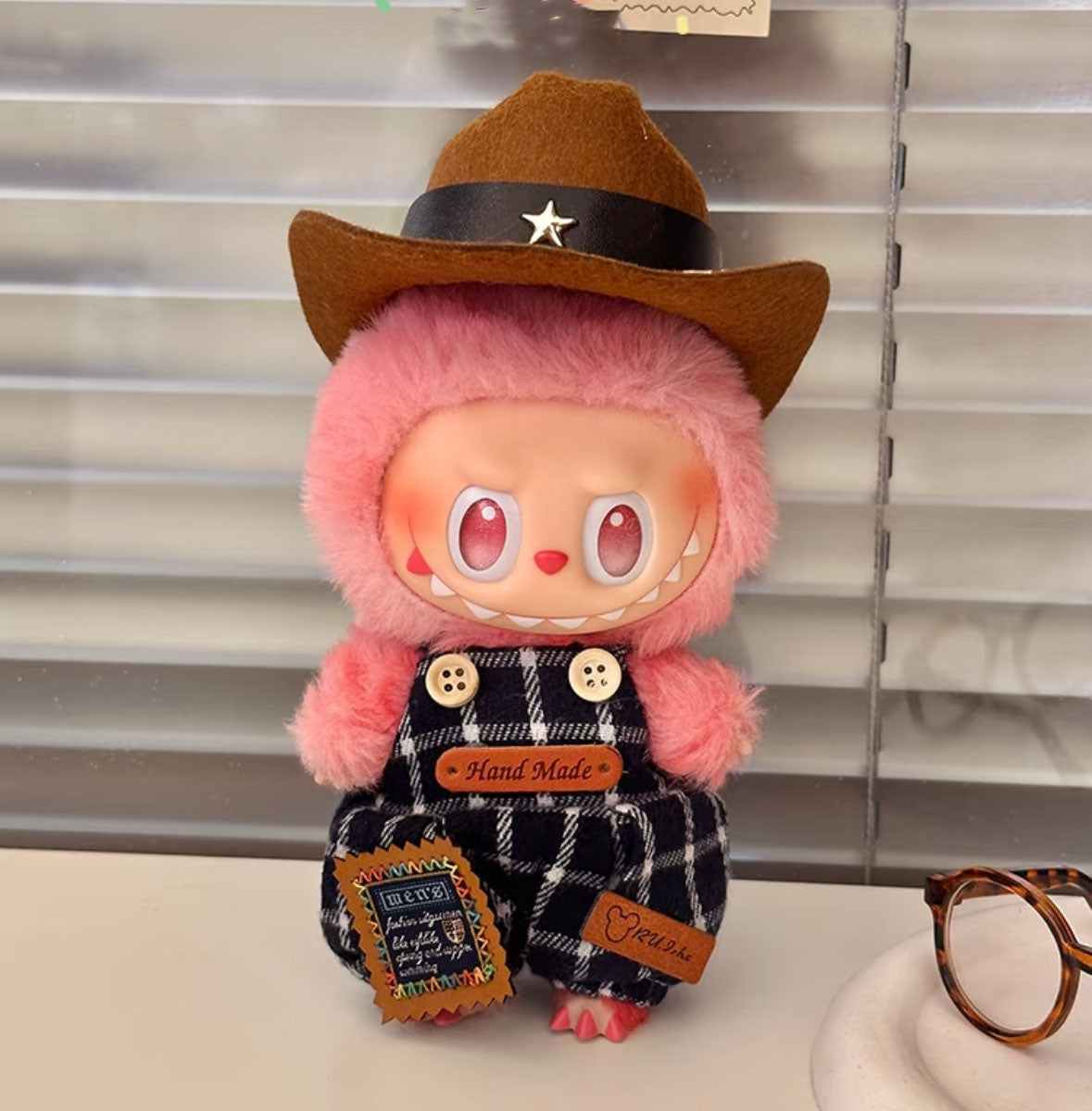 Labubu Custom |Denim Badge Collection