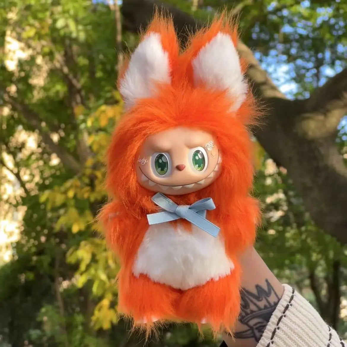 ZIMOMO Doll –Fox and rabbit Custom Plush from Authentic 1st Gen Macaron Series MaMasquishy